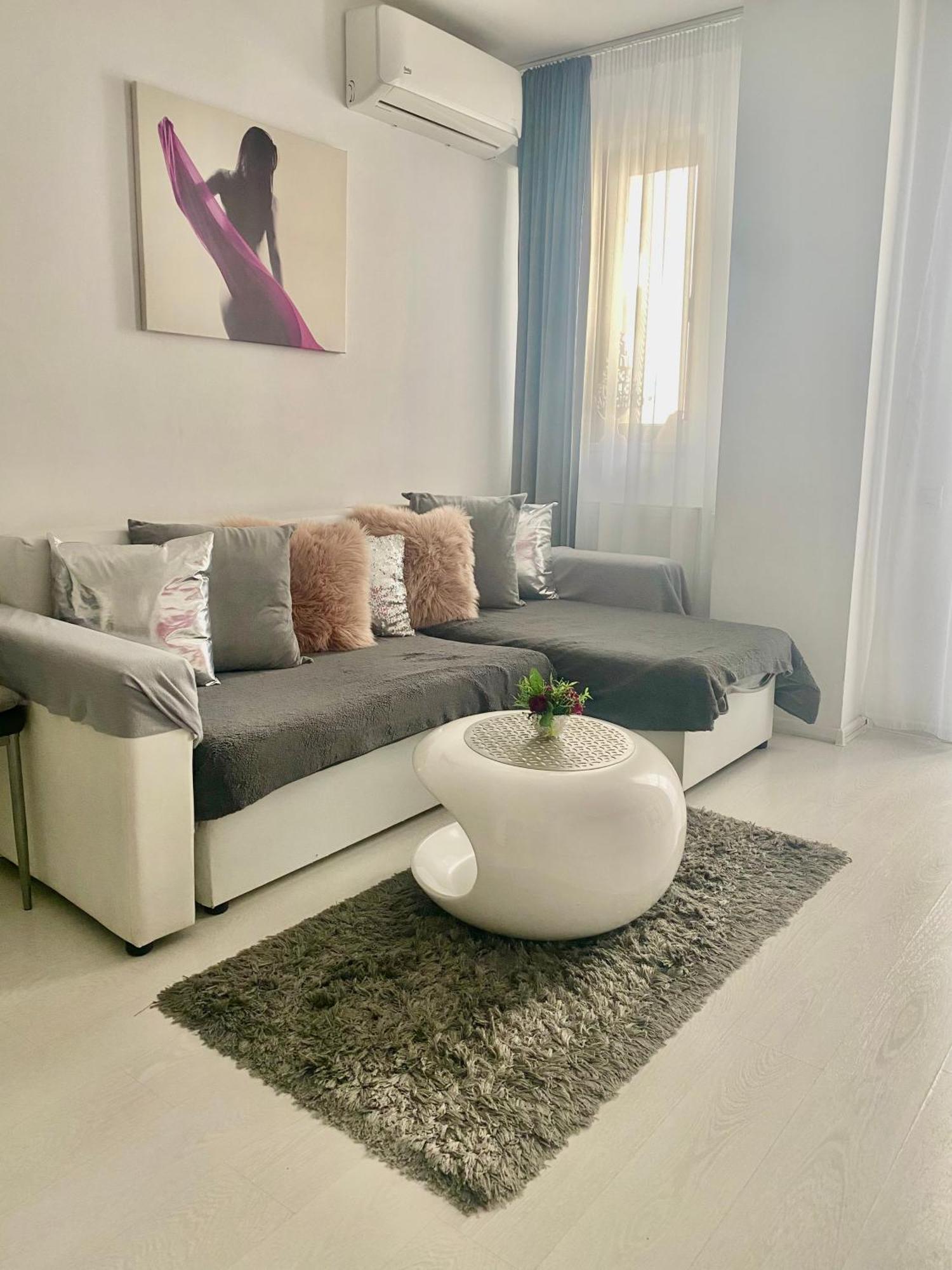 White Luxury Apartment Nagyszeben Kültér fotó