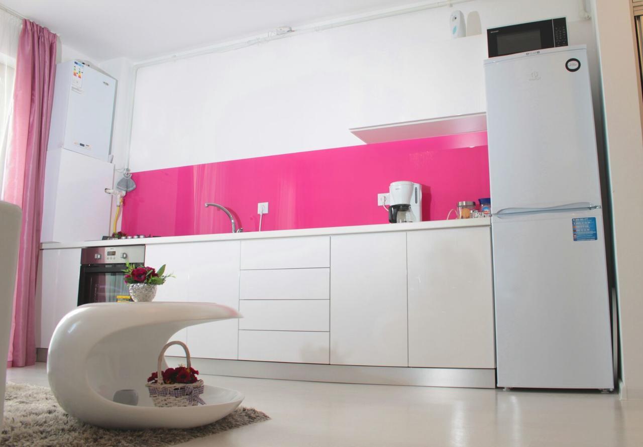 White Luxury Apartment Nagyszeben Kültér fotó